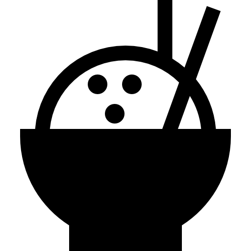 riso Basic Straight Filled icona