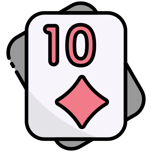 ダイヤモンドの10 Generic Outline Color icon