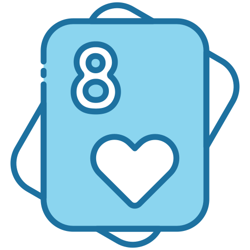 마음의 여덟 Generic Blue icon