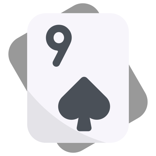 Nine of spades Generic Flat icon