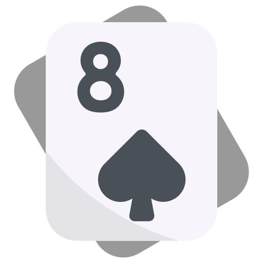 Eight of spades Generic Flat icon