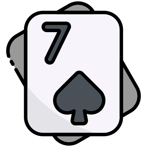 Seven of spades Generic Outline Color icon