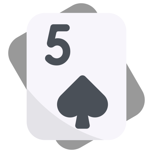 Five of spades Generic Flat icon