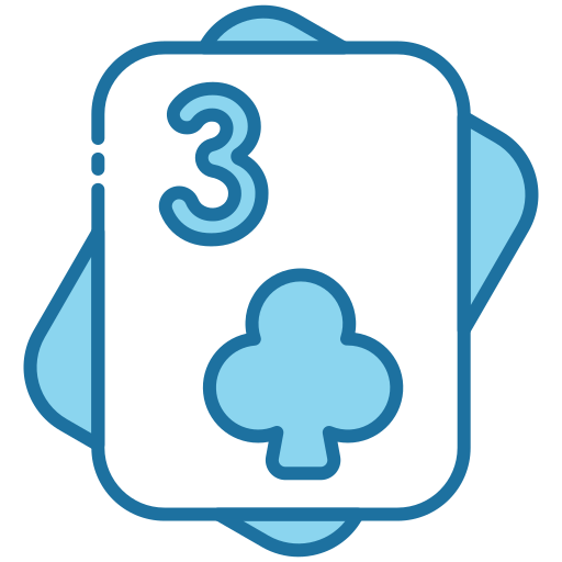 세 개의 클럽 Generic Blue icon
