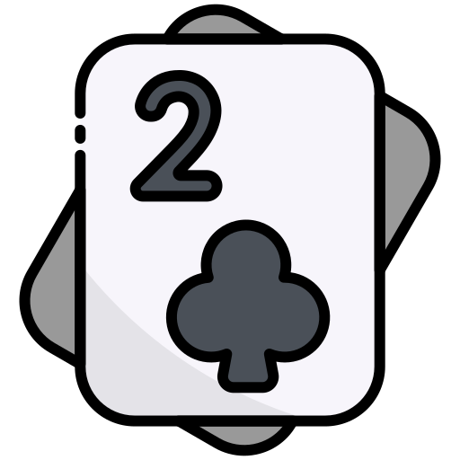 두 개의 클럽 Generic Outline Color icon
