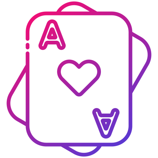 Ace of hearts Generic Gradient icon