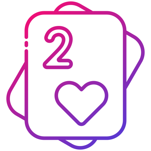 Two of hearts Generic Gradient icon