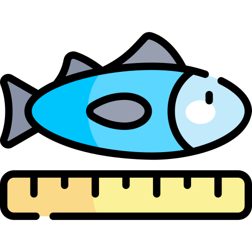 Рыбы Kawaii Lineal color иконка
