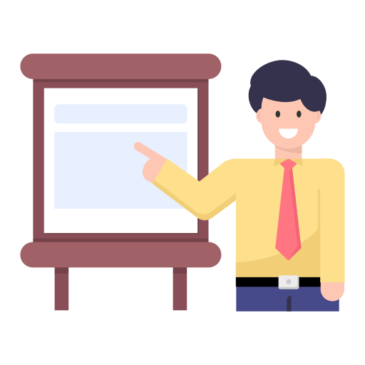 Бизнес-презентация Generic Flat иконка