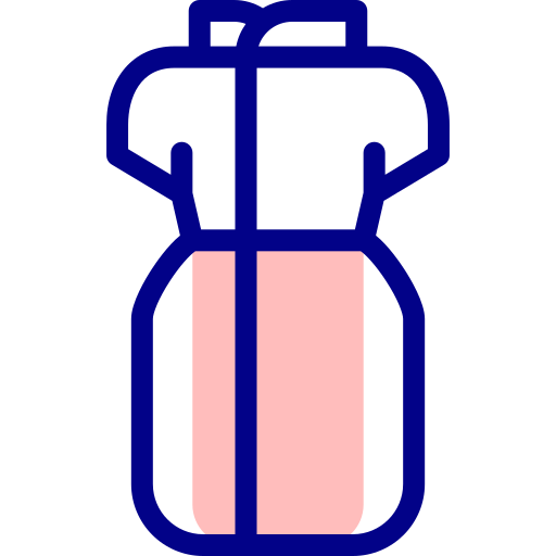 치파오 Detailed Mixed Lineal color icon