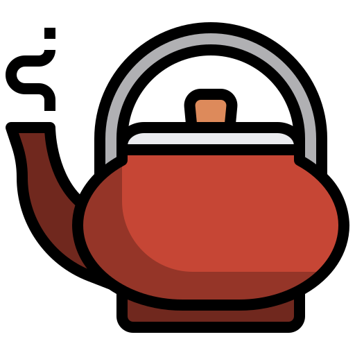 Teapot Generic Outline Color icon