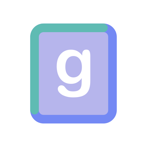 brief g Generic Flat icoon