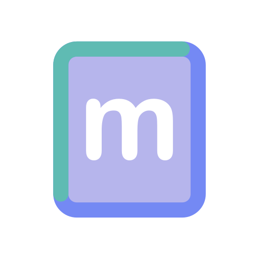 Letter m Generic Flat icon