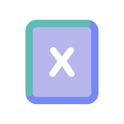 brief x Generic Flat icoon