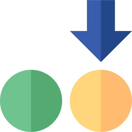 selección Basic Straight Flat icono