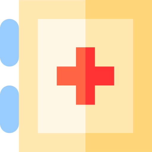 krzyż medyczny Basic Straight Flat ikona