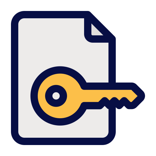 Decryption Generic Outline Color icon