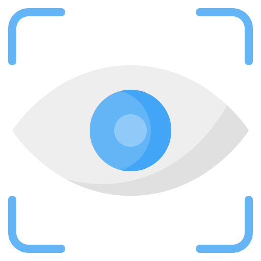 oogherkenning Generic Flat icoon