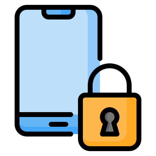 Mobile security Generic Outline Color icon