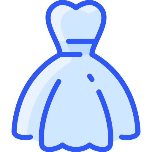 kleid Vitaliy Gorbachev Blue icon
