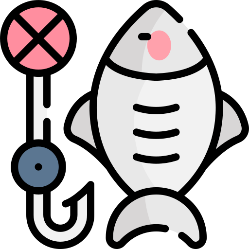 kein fischen Kawaii Lineal color icon