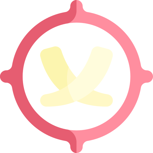 目標 Kawaii Flat icon