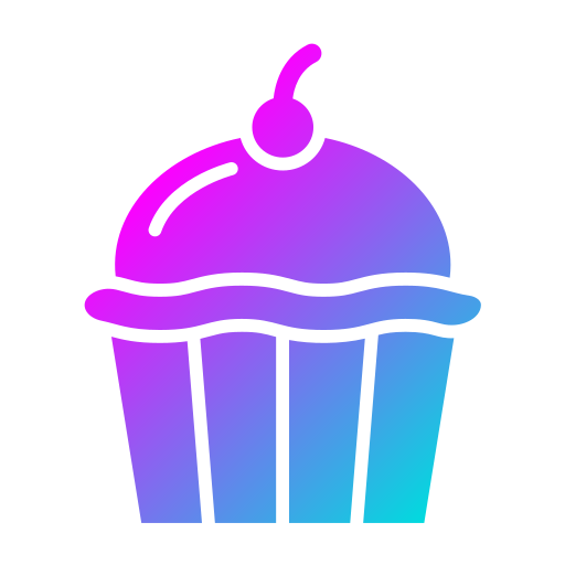 Cupcake Generic Flat Gradient icon