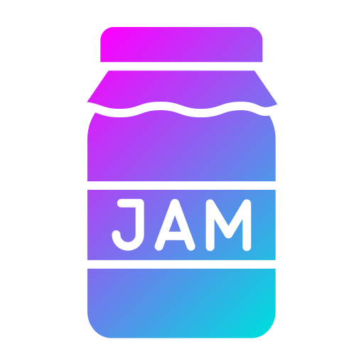 Jam jar Generic Flat Gradient icon