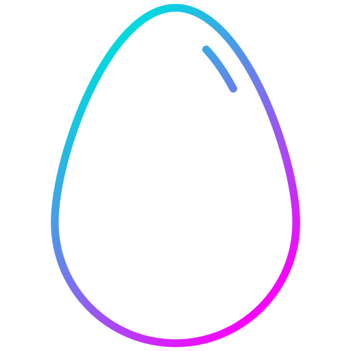 卵 Generic Gradient icon