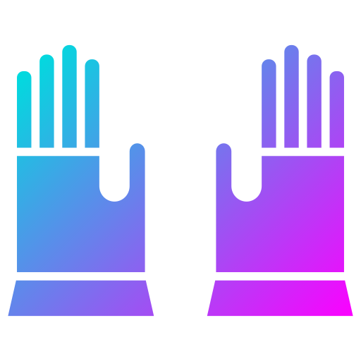 Hand gloves Generic Flat Gradient icon