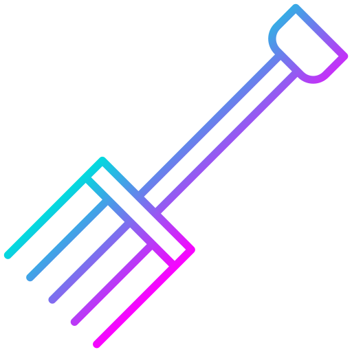 Fork tool Generic Gradient icon