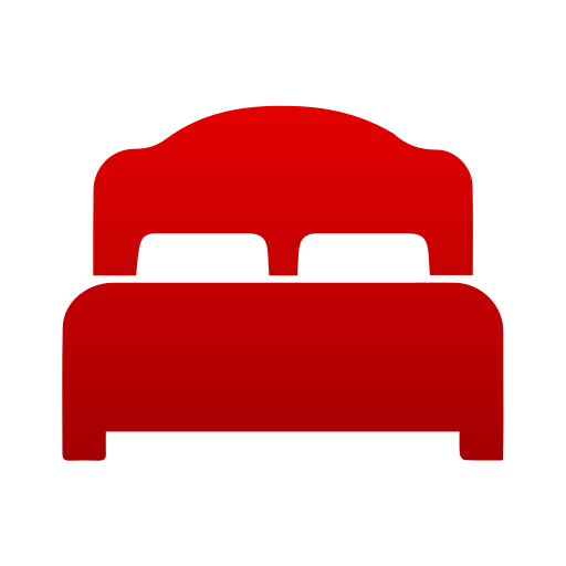 ベッド Generic Flat Gradient icon
