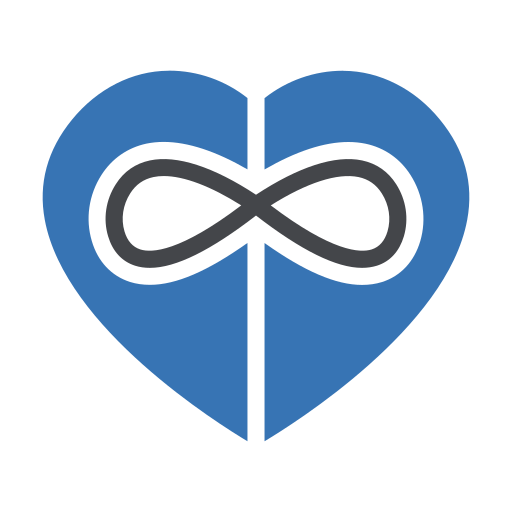 Коробка-сердечко Generic Blue иконка