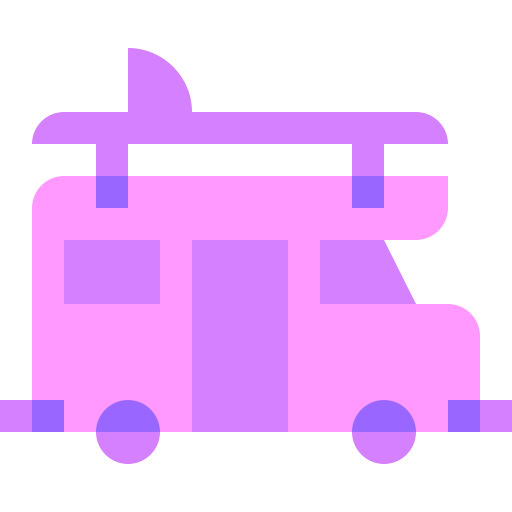 キャンピングカー Basic Sheer Flat icon