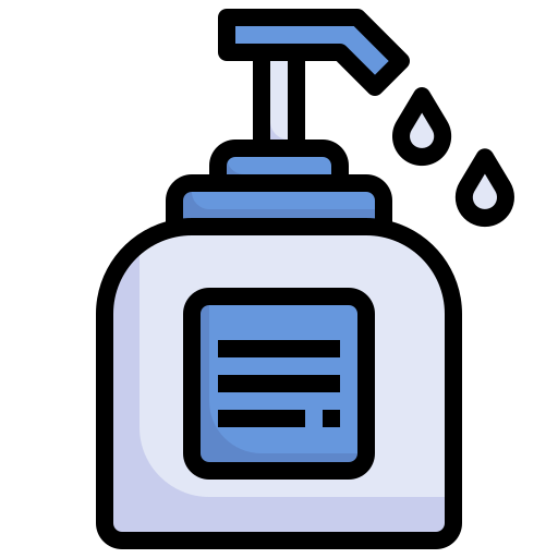 Hand wash Surang Lineal Color icon