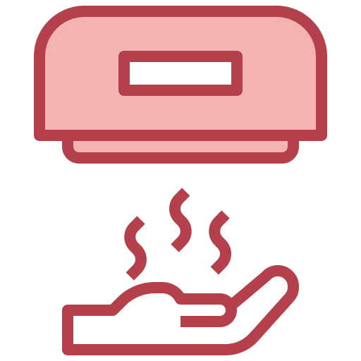 secador de manos Surang Red icono