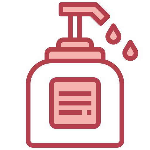 Hand wash Surang Red icon