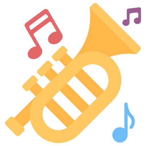 trompet Generic Flat icoon