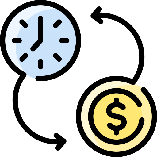 Time is money Vitaliy Gorbachev Lineal Color icon