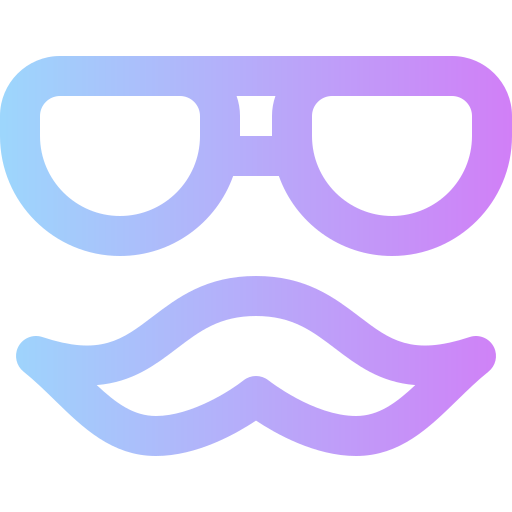 Sunglasses Super Basic Rounded Gradient icon