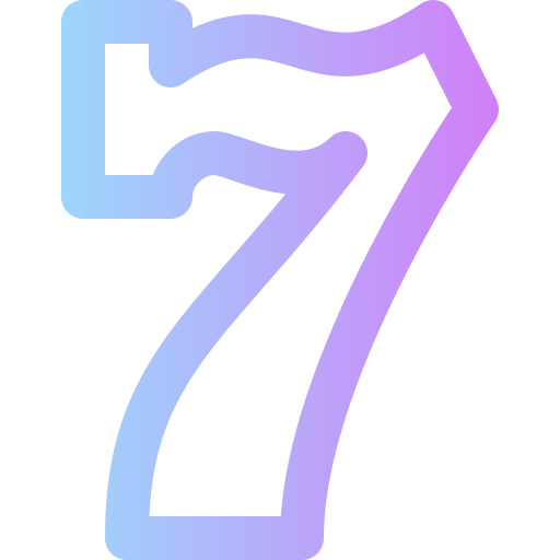 zeven Super Basic Rounded Gradient icoon