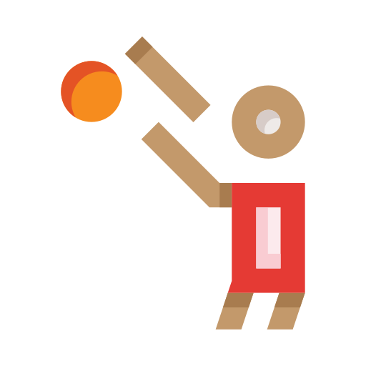 バスケットボール選手 edt.im Lineal color icon