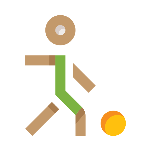 fußballspieler edt.im Lineal color icon