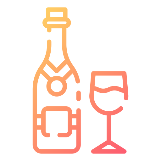シャンパン Good Ware Gradient icon