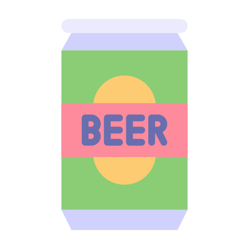 Beer cans Good Ware Flat icon
