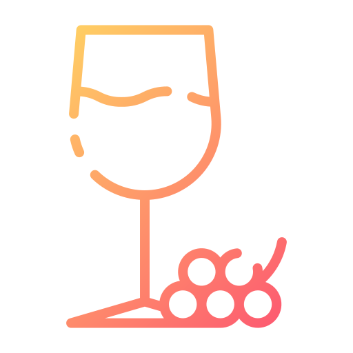 bicchiere di vino Good Ware Gradient icona
