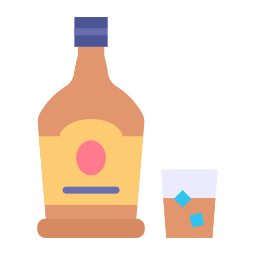 whisky Good Ware Flat icono