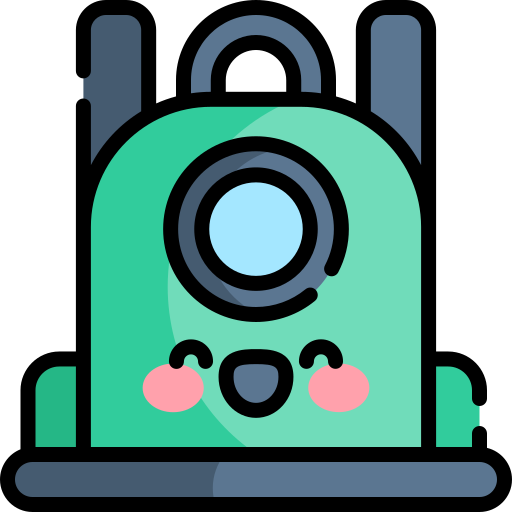 rucksack Kawaii Lineal color icon
