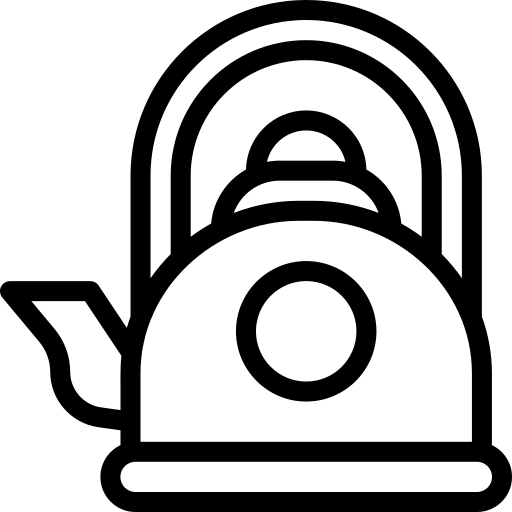 czajniczek Detailed Mixed Lineal ikona