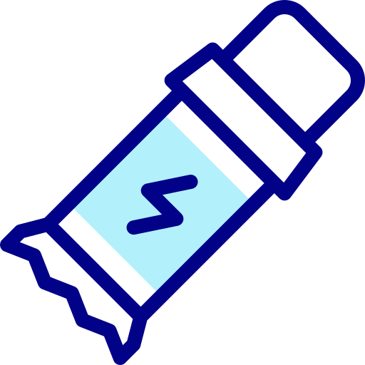 baton energetyczny Detailed Mixed Lineal color ikona